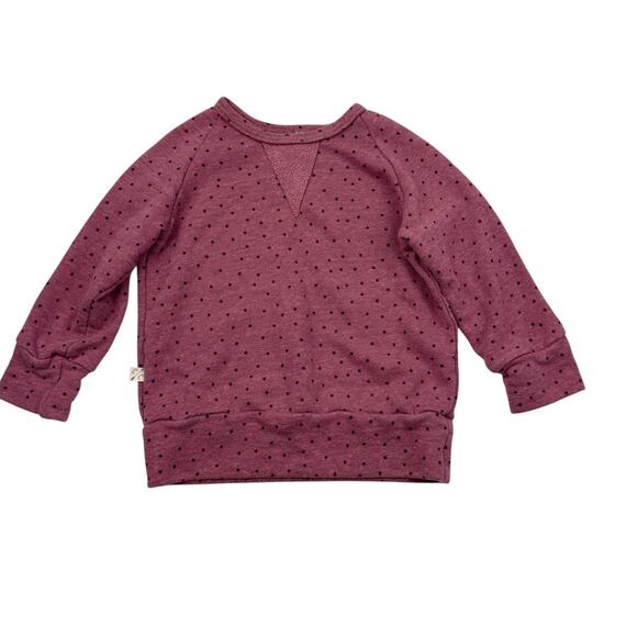 Childhoods Sangria Dot Crew Pullover Sweatshirt - Picture 1 of 5